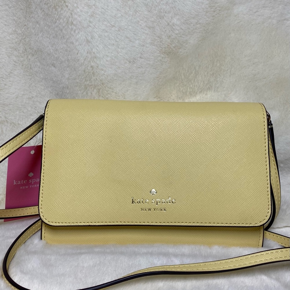 NWT! Kate Spade Dana Wallet Butter